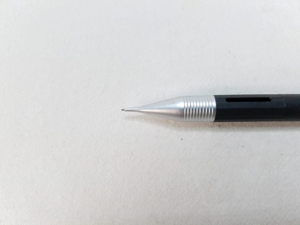 百乐 H-515 The Shaker 机械铅笔 0.5 罕见复古日本 80 年代黑色黄色 — 第 3/4 张图片