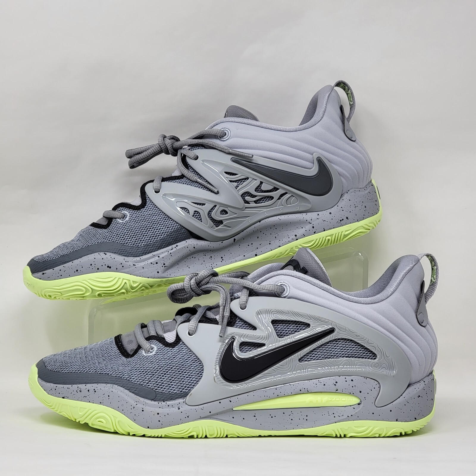 Nike KD15 TB Wolf Grey KD 15 Durant Basketball Shoes DO9826001 Men Sz