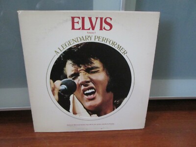 Elvis Presley - A Legendary Performer Vol 1 LP CPL1 -0341 . 1973 W/Booklet