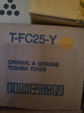 Genuine Toshiba T-FC25-Y TFC25Y Yellow Toner Cartridge new