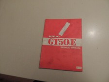 1979 service manual repair manual workshop manual Suzuki GT50/E