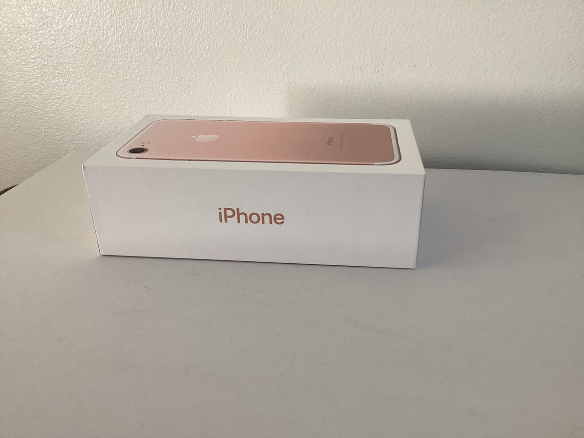 Iphone 7 Rose Gold 32GB EMPTY Box | eBay