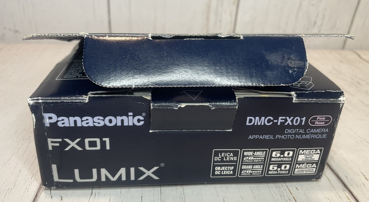 Panasonic Lumix DMC-FX01 6MP 3.6x Optical Zoom Compact Digital