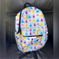 Disney Princess Belle, Rapunzel,  Cinderella's Dress Backpack