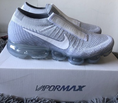 cdg vapormax white