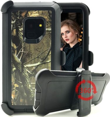 For Samsung Galaxy S9 +Plus Case Cover Shockproof Series Fits Defender Belt Clip