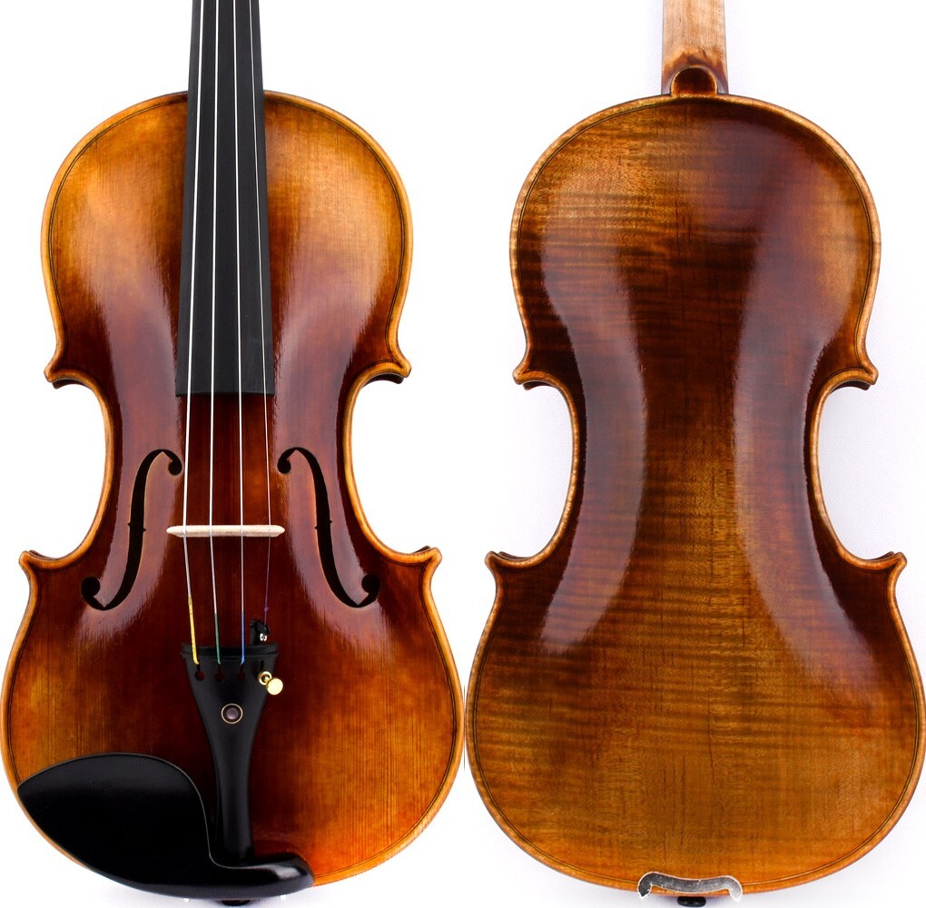 M20+ Master Antique Stradivari 1715 Copy Violin 4/4 European Wood