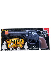 Western Cowboy Set Pistole + Stern Karneval Kostüm Sheriff Fasching Restposten