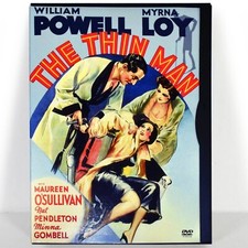The Thin Man DVD, BW - NEW  - William Powell, Myrna Loy - Classic Movie