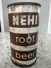 Canette de soda plate bière Nehi Root