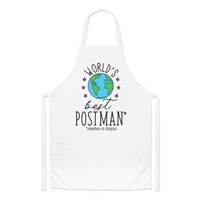 World's Best Postbote Koch SchüRze Lustiger Witz Favorit Kochen Backen