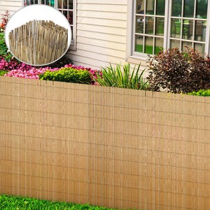 Schilfrohrmatte Sichtschutzmatte Schilf Zaun Windschutz Garten Balkon 125 170cm Ebay
