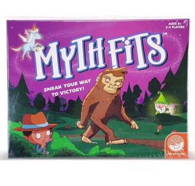 Mythfits Family Strategy Board Game Mythical Creatures Mindware  ︎ New Sealed