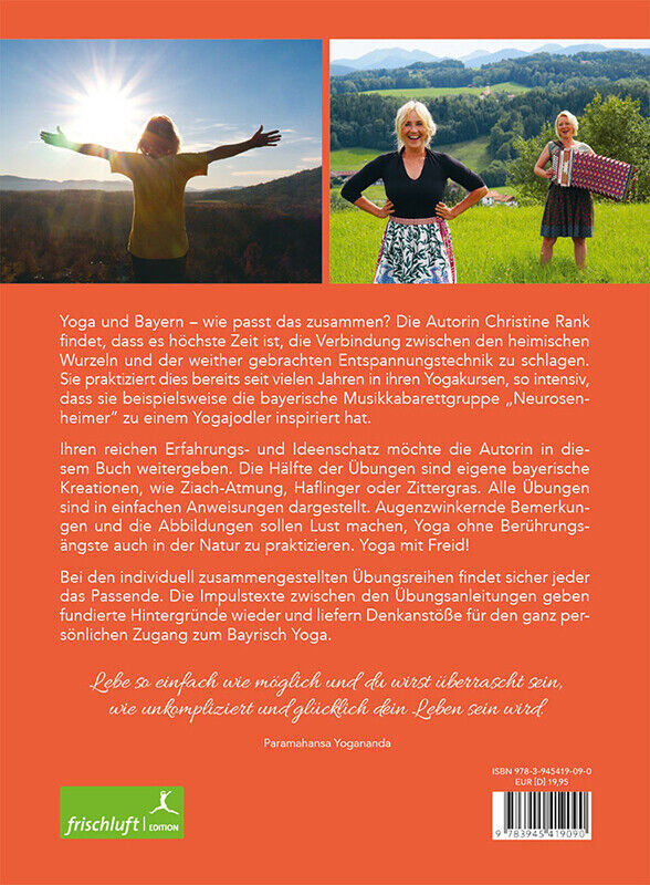 Thumbnail - Christine Rank; Michael Reimer; Katrin Baur / Bayrisch Yoga