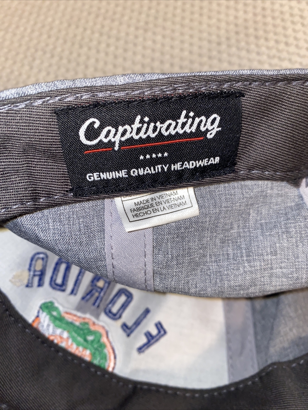 Gators Captivating Headgear Adjustable Hat Cap Gr… - image 4