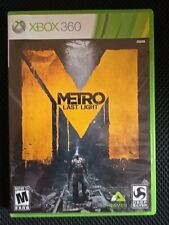 Metro: Last Light Microsoft Xbox 360, 2013 - Complete with Manual Tested