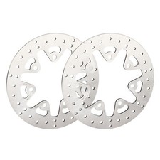 Pair 11.8"Front Brake Disc Rotors Fit For Harley Road King Street Glide 2014-24
