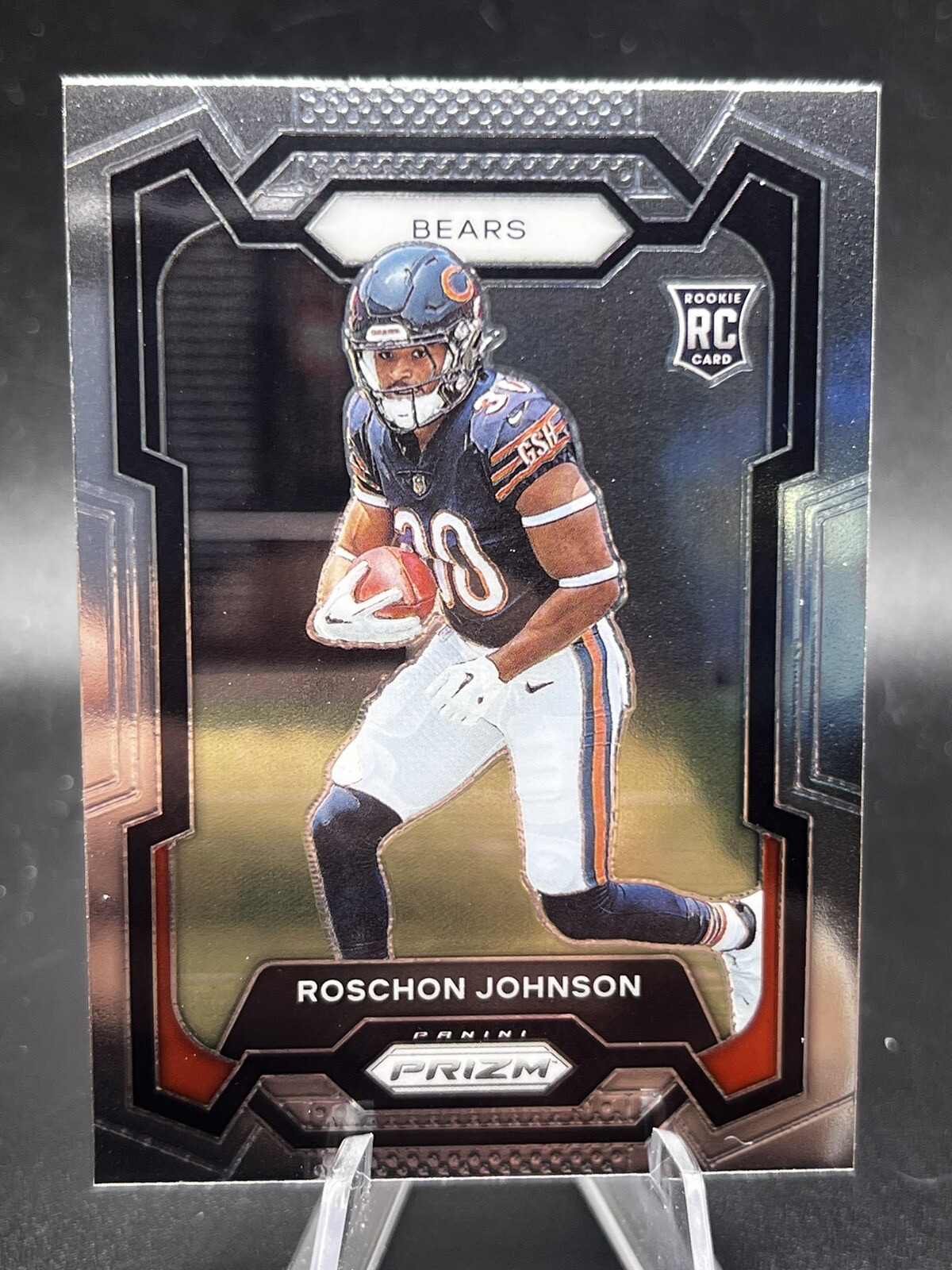 2023 Panini Prizm Rookie RC #314 Roschon Johnson - Chicago Bears