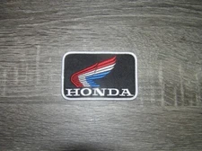 Honda Motorsports Racing Car Vintage Style Retro Iron On Patch 3.5" x 2.25"