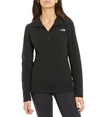 north face half zip fleece pullover women's