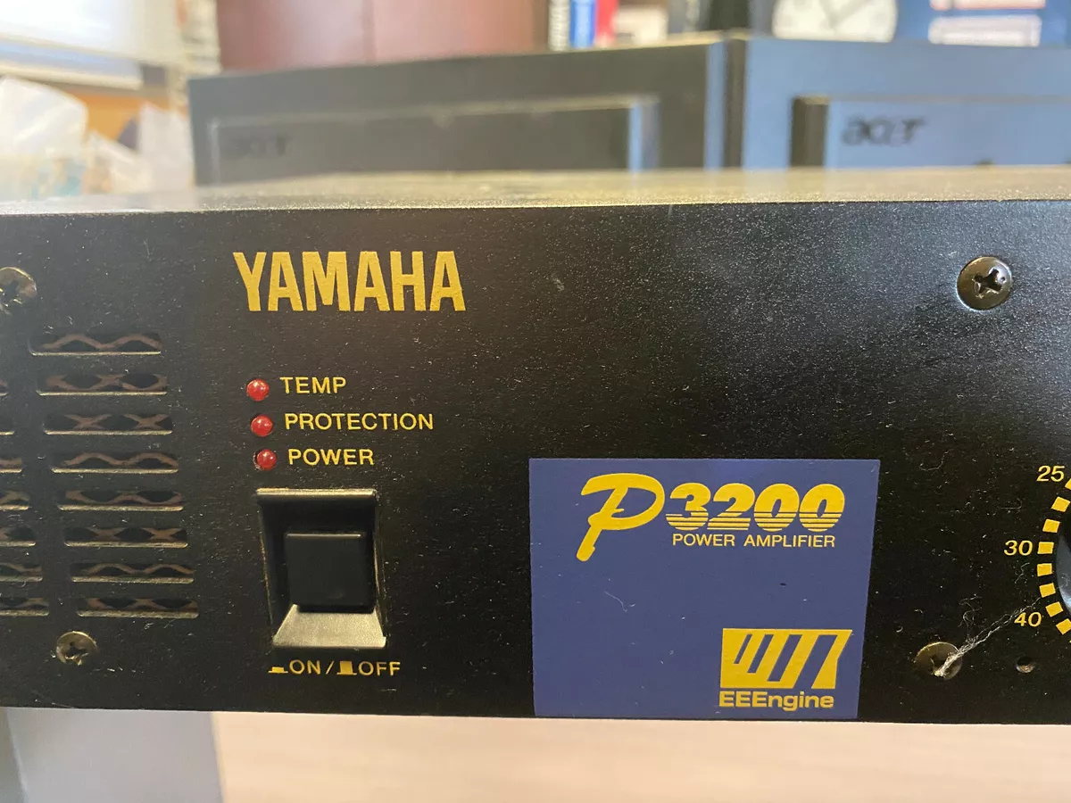 輝い YAMAHA P3200 業務用 パワーアンプ アンプ - www.draftbeat.dk