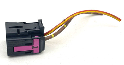 Audi Vw Skoda Seat A6 flat contact housing 2 Wire Pigtail OEM #4F0937741F