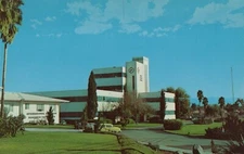 Loma Linda Food Arlington California Building Vintage Chrome Post Card