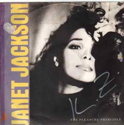 Janet Jackson The Pleasure Principle Vinyl Single 12inch NEAR MINT A&M Record