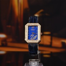 Diamond Women Watch Fashion Luxury Quartz TPU Band Casual Wrist Watches