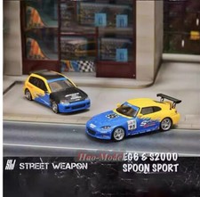 SW 1/64 HONDA EG6 S2000 CUCCHIAIO SPORT modellino auto lega pressofuso giocattoli hobby ornamenti