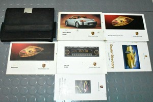 1999 Porsche Boxster 986 OWNERS MANUAL - SET | eBay