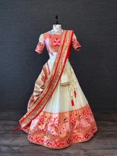 Exclusive Wedding Party Wear Pethani benarasi lehenga choli