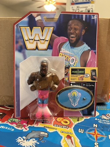 WWE Wrestling Mattel Retro Series 5 Kofi Kingston ...