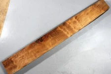 Guitar Neck Blank Ripple Barky Maple Wood Luthier Supply 27.5"x3.3"x1.05"