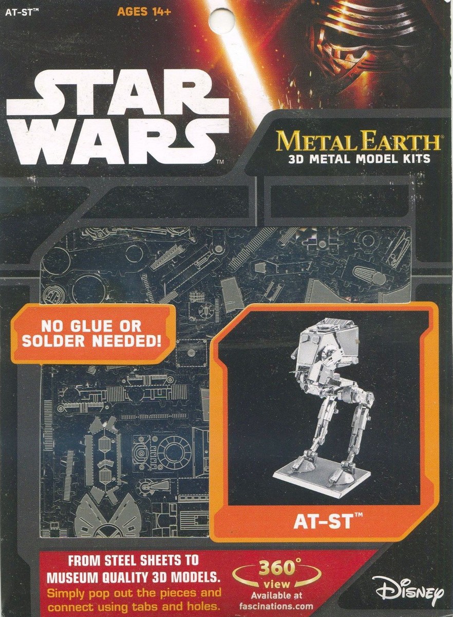 Earth Star Wars Metal Model Kits Star Wars Imperial AT AT Walker Metal