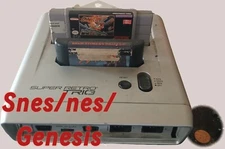 Super Retro Trio 3 W An Snes Game And Genesis Game