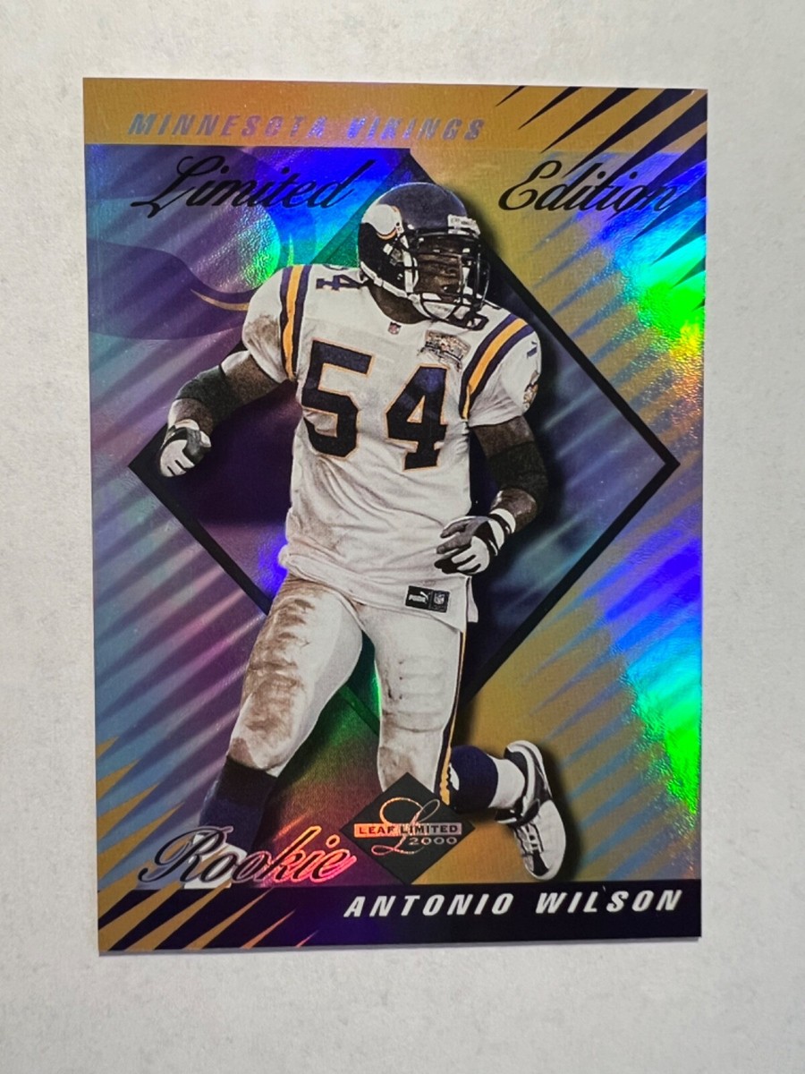 2000 Leaf Limited Limited Series #213 Antonio Wilson #'d 1/50