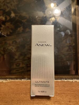 Avon Anew Ultimate Isa Knox Rejuvenating Serum Travel Size .23oz Lifting NIB