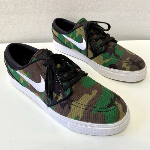 Nike SB Zoom Air Stefan Janoski Camo Shoes Men’s US Size 8 Skateboarding 2018