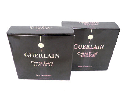 lot of 2 GUERLAIN OMBRE ECLATE 4 SHADES EYESHADOW - #405-406 in Factory Box