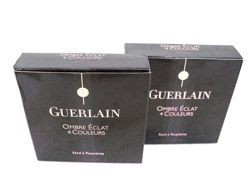 lot of 2 GUERLAIN OMBRE ECLATE 4 SHADES EYESHADOW - #405-406 in Factory Box