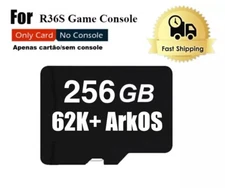 256GB TF Card Upgrade For R36S with Arkos 2.0 + 62K - Card Only