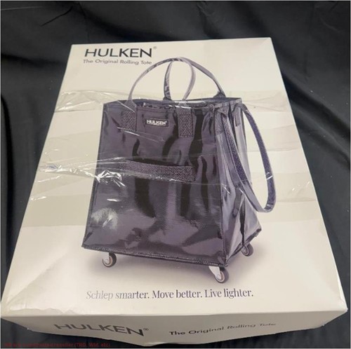 HULKEN Original Rolling Tote Bag Medium Black SEE DETAILS