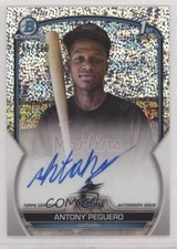 2023 Bowman Chrome Prospect Speckle Refractor 45/299 Antony Peguero Auto 1i45