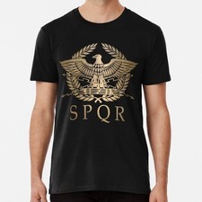 S*p*q*r*- Roman Empire Standard Shield S to 5XL Made in the USA T-Shirt