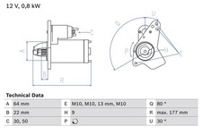 BOSCH Anlasser Starter 0 986 026 250 +40.89€ Pfand 12V M10X1.5 für MERCEDES W415 BOSCH Anlasser Starter 0 986 026 250 +40.89€ Pfand 12V M10X1.5 für MERCEDES W415