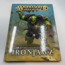 Warhammer Age of Sigmar Destruction Battletome IRONJAWZ  ( Free Shipping ) New