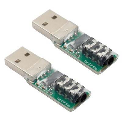 Morse Code Practice Adapter USB Key Trainer for VBand / CW Key Software