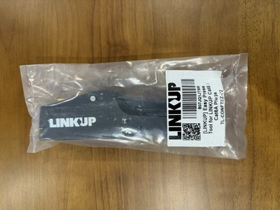 LINKUP Easy Press Connector Tool for Cat8 / Cat6A RJ45 Termination Plugs