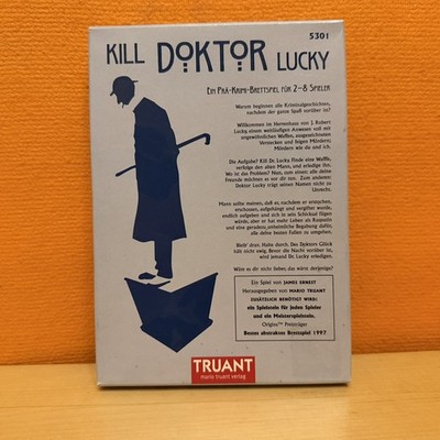 Kill Doktor Lucky - Truant Spiele - DE - 2000 - ein prä-Krimi Brettspiel für 2-8